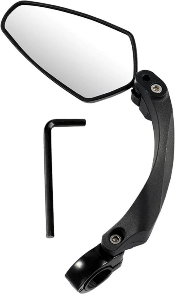 TIKKENS® Fietsspiegel Links - Verstelbaar - Fiets Spiegel Geschikt Voor E-bike, Speed-pedelec 7 TIKKENS® Fietsspiegel Links - Verstelbaar - Fiets Spiegel Geschikt Voor E-bike, Speed-pedelec - Afbeelding 7