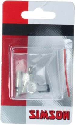 Simson Losse Fietsventiel Dunlop - Blitz - Hollands Met Stofkapje - 2 Stuks -Fietsuitrustings Winkel 722x1200