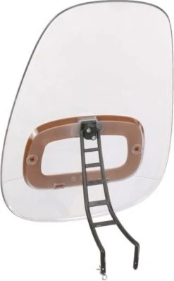 Bobike Windscherm ONE+ - Chocolate Brown -Fietsuitrustings Winkel 745x1200 3