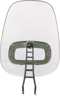 Bobike Windscherm ONE+ - Olive Green -Fietsuitrustings Winkel 754x1200 4