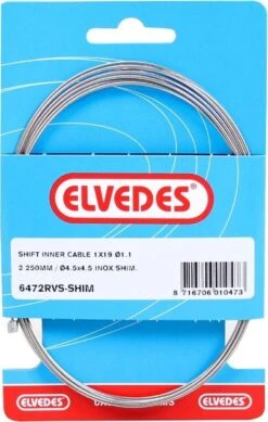 Schakel Binnenkabel Elvedes Voor Shimano 2250mm RVS ø1,1mm Shimano N-nippel (op Kaart) 23 Schakel Binnenkabel Elvedes Voor Shimano 2250mm RVS ø1,1mm Shimano N-nippel (op Kaart) -Fietsuitrustings Winkel 761x1200