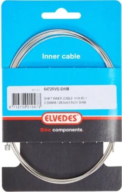 Schakel Binnenkabel Elvedes Voor Shimano 2250mm RVS ø1,1mm Shimano N-nippel (op Kaart) 25 Schakel Binnenkabel Elvedes Voor Shimano 2250mm RVS ø1,1mm Shimano N-nippel (op Kaart) -Fietsuitrustings Winkel 767x1200