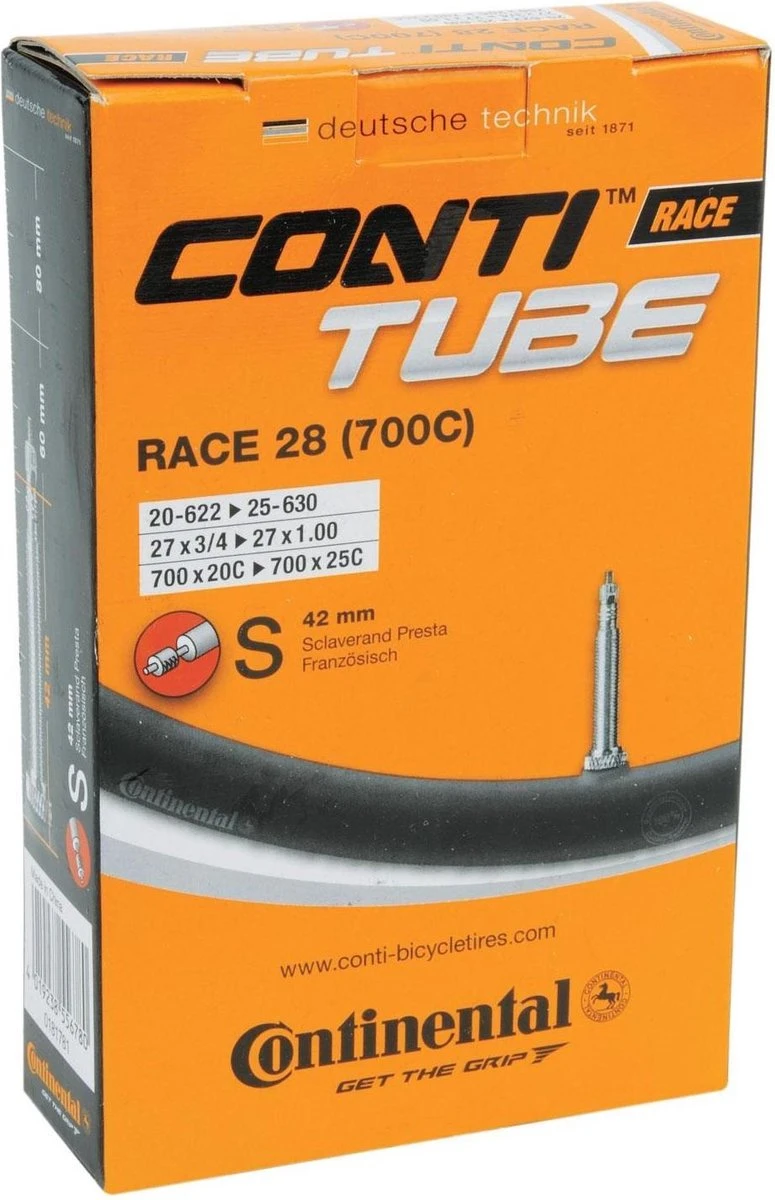Continental Binnenband Race 28 Inch (20/25-622) Fv 42 Mm 9 Continental Binnenband Race 28 Inch (20/25-622) Fv 42 Mm - Afbeelding 9
