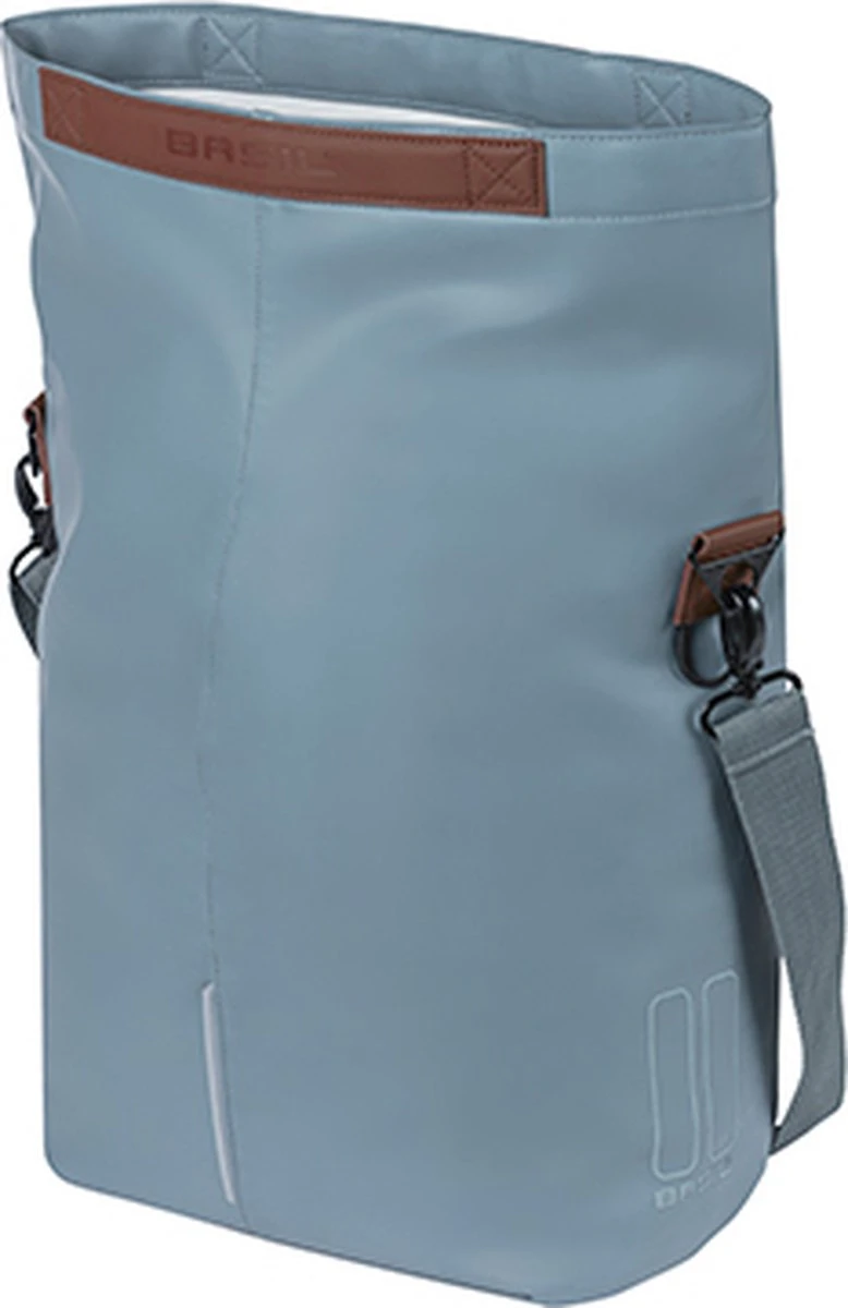 Basil City Fietsshopper - Enkele Fietstas - 14-16 Liter - Graphite Blauw 5 Basil City Fietsshopper - Enkele Fietstas - 14-16 Liter - Graphite Blauw - Afbeelding 5