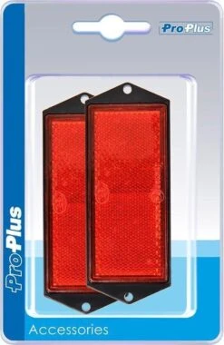 PROPLUS Pro Plus Reflector Met Schroefbevestiging - 104 X 40 Mm - Rood - 2 Stuks 21 PROPLUS Pro Plus Reflector Met Schroefbevestiging - 104 X 40 Mm - Rood - 2 Stuks -Fietsuitrustings Winkel 779x1200 1