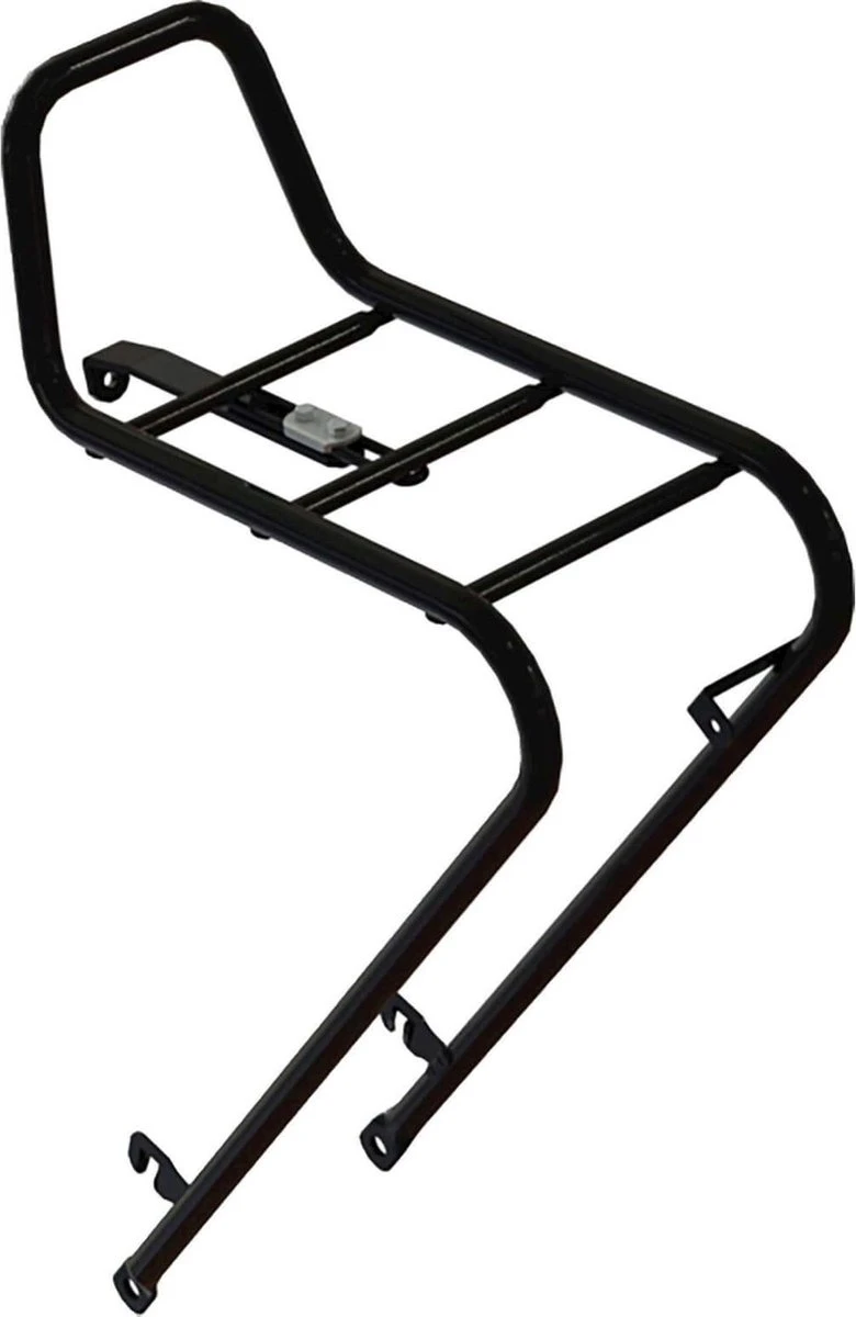 Steco Voordrager Flow 28 Inch Staal Zwart 1 Steco Voordrager Flow 28 Inch Staal Zwart