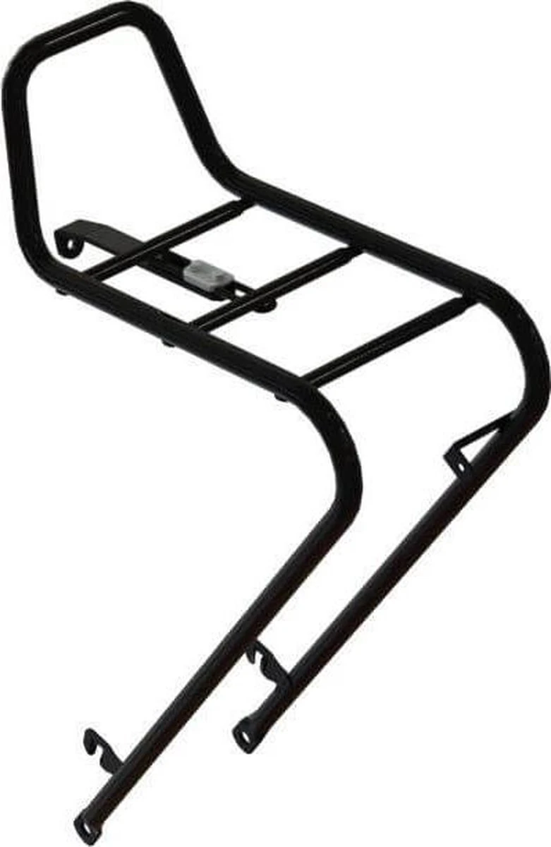 Steco Voordrager Flow 28 Inch Staal Matzwart 2 Steco Voordrager Flow 28 Inch Staal Matzwart - Afbeelding 2