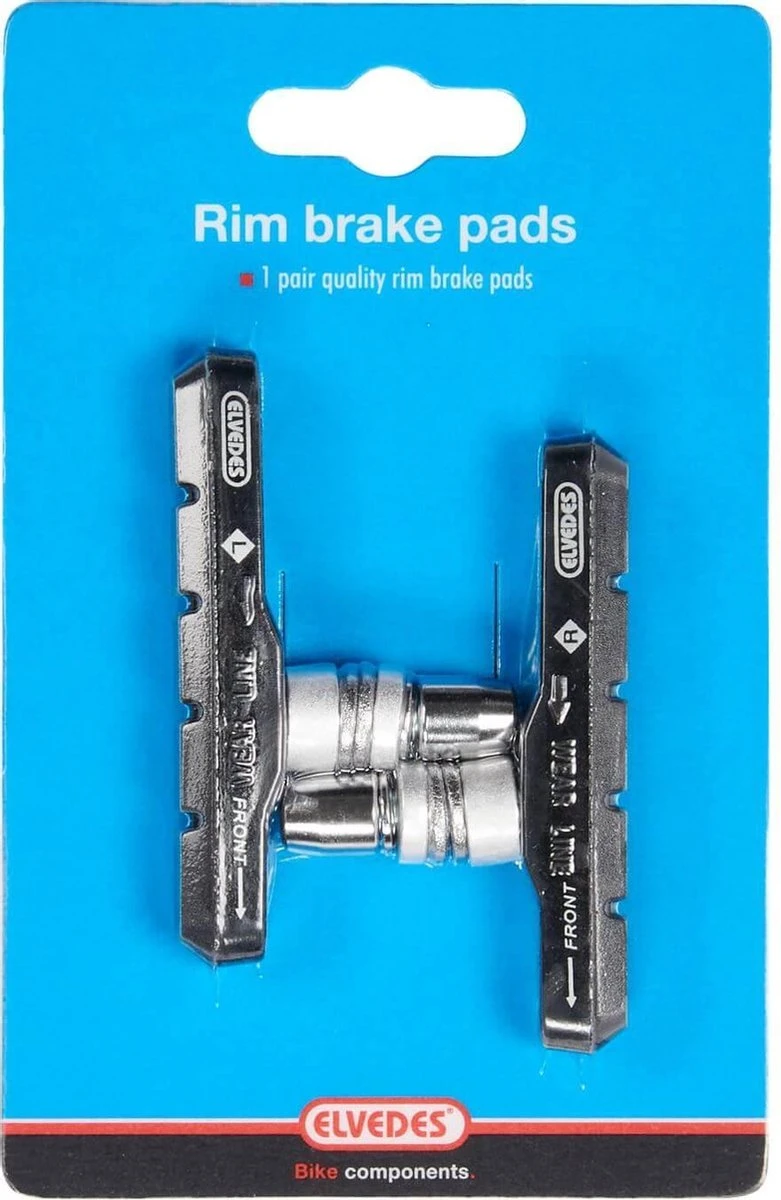 Elvedes Remblokken V-brake Zwart 72 X 14 Mm 2 Stuks 2 Elvedes Remblokken V-brake Zwart 72 X 14 Mm 2 Stuks - Afbeelding 2