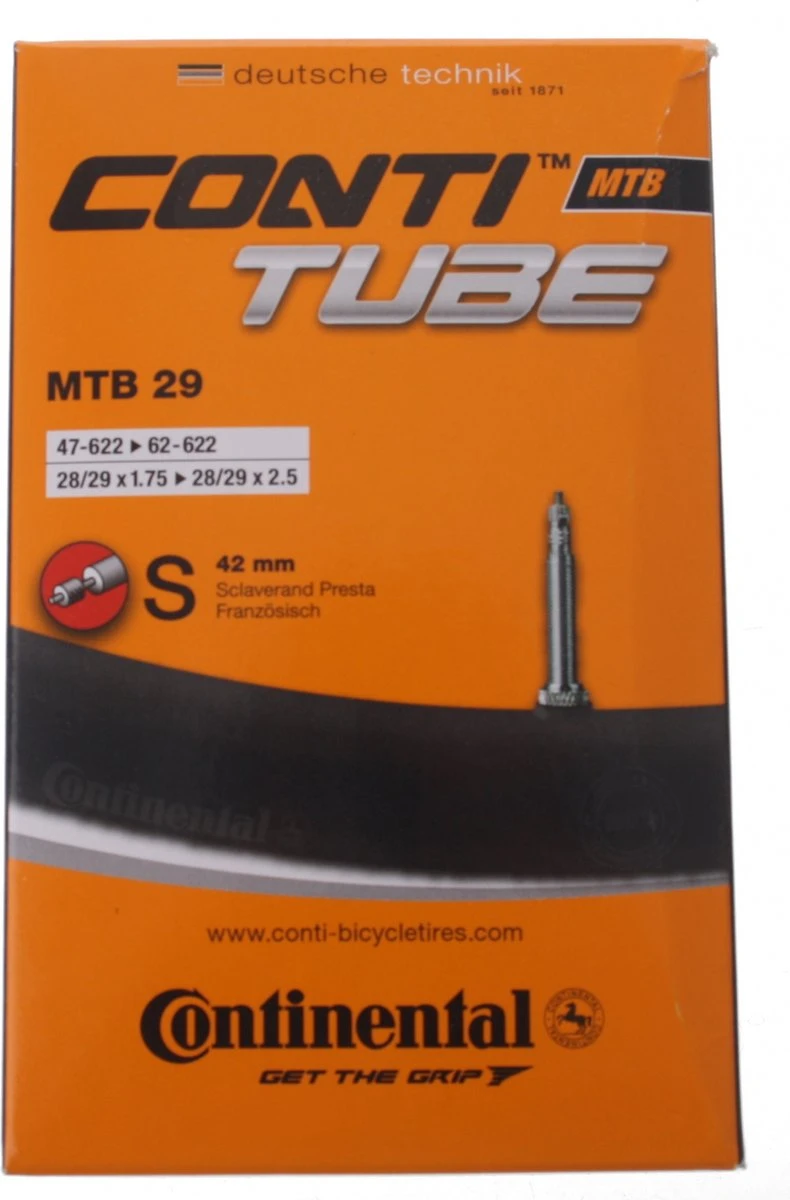 Continental Binnenband Mtb 29 Inch (47/62-622) Fv 42 Mm 6 Continental Binnenband Mtb 29 Inch (47/62-622) Fv 42 Mm - Afbeelding 6