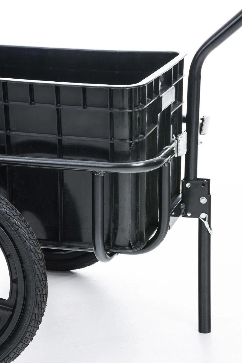 CLP Aanhanger Voor Fietsen WILLY, Dekzeil, Universele Koppeling Zwart 6 CLP Aanhanger Voor Fietsen WILLY, Dekzeil, Universele Koppeling Zwart - Afbeelding 6