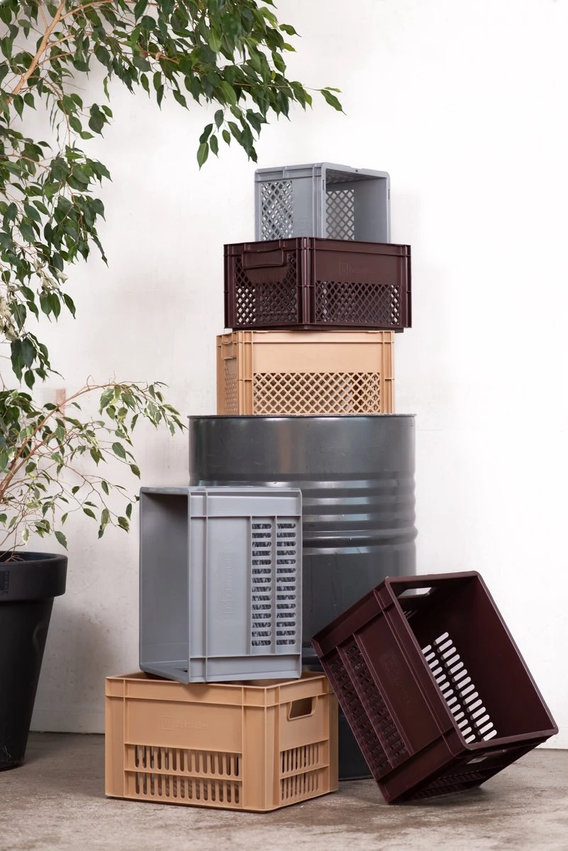 Fastrider Fietskrat Large - Beige - 34L 6 Fastrider Fietskrat Large - Beige - 34L - Afbeelding 6