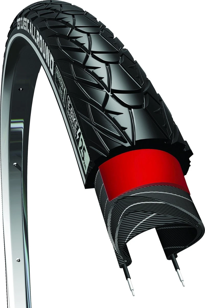 CST Classic Allround Buitenband 28x1 5/8x 1 3/8 (37-622) Zwart 1 CST Classic Allround Buitenband 28x1 5/8x 1 3/8 (37-622) Zwart