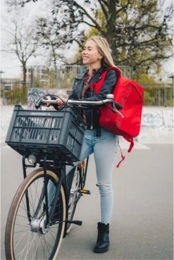 URBAN PROOF Fietskrat - 30 L - Legergroen -Fietsuitrustings Winkel 803x1200 10