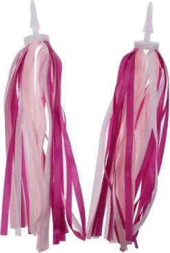 PexKids Fraaie Franje Stuurslingers - Streamers - Stuur Versiering 26 Cm Roze/Wit -Fietsuitrustings Winkel 807x1200 3