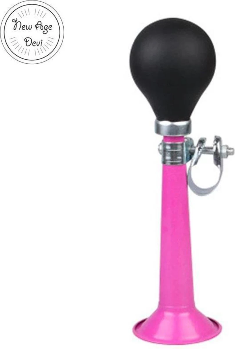 New Age Devi - Fiets Toeter - Roze 1 New Age Devi - Fiets Toeter - Roze