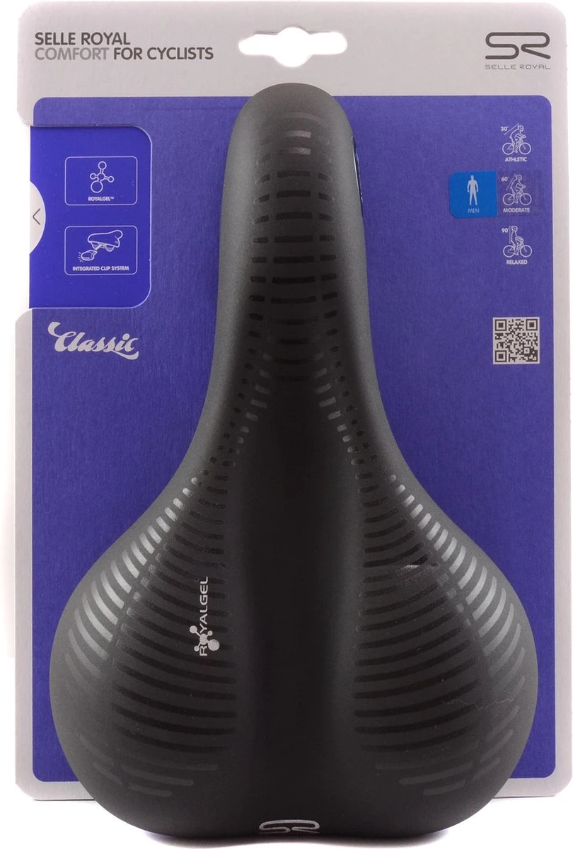 Selle Royal Avenue Moderate 8467 - Fietszadel - Gel - Zwart 11 Selle Royal Avenue Moderate 8467 - Fietszadel - Gel - Zwart - Afbeelding 11