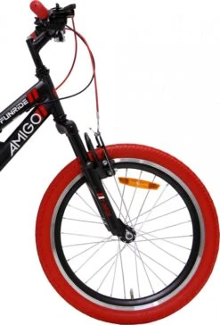 Amigo Fun Ride - Mountainbike 20 Inch - Voor Jongens En Meisjes - Met 7 Versnellingen - Zwart/Rood 13 Amigo Fun Ride - Mountainbike 20 Inch - Voor Jongens En Meisjes - Met 7 Versnellingen - Zwart/Rood -Fietsuitrustings Winkel 815x1200 3