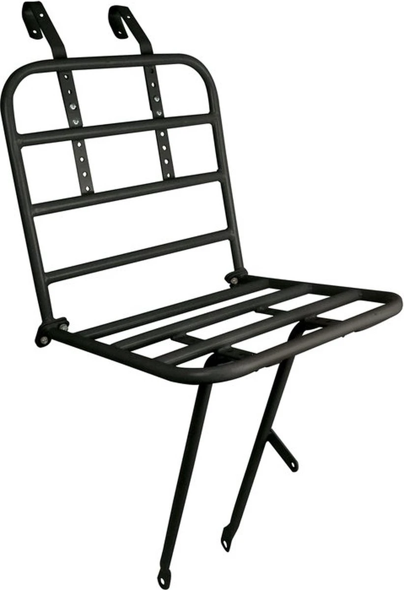 Dresco Voordrager 26/28 Inch Staal Matzwart 1 Dresco Voordrager 26/28 Inch Staal Matzwart