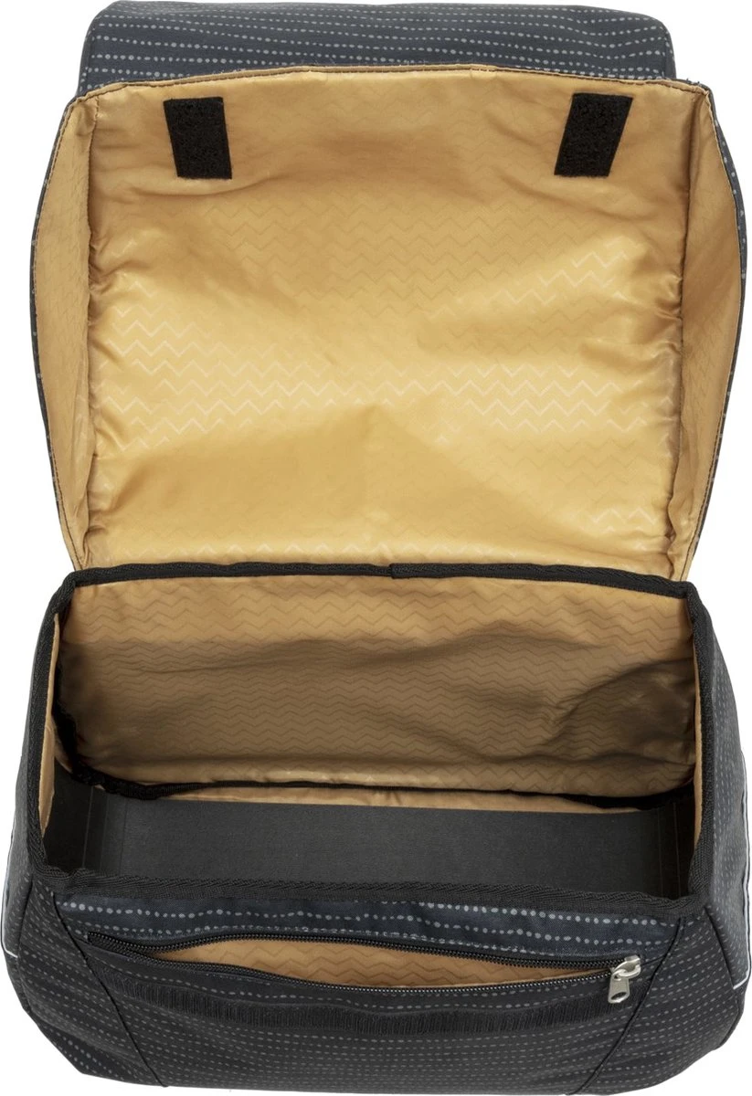 New Looxs Joli Double Nomi Dubbele Fietstas - 37 Liter - Zwart 11 New Looxs Joli Double Nomi Dubbele Fietstas - 37 Liter - Zwart - Afbeelding 11