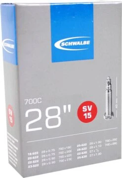 Schwalbe SV15 - Binnenband Race Fiets - Frans Ventiel - 40 Mm - -Fietsuitrustings Winkel 826x1200