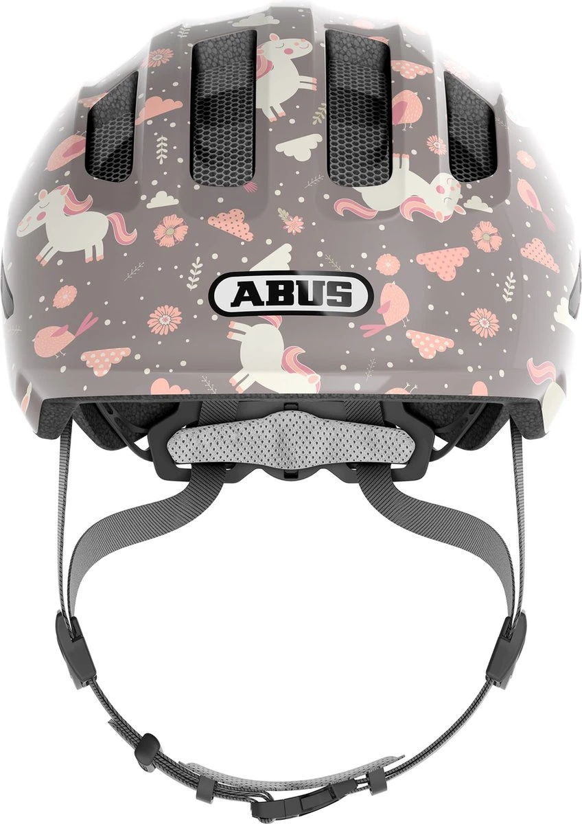 Abus Helm Smiley 3.0 - Grey Horse - S ( 45-50 CM ) - Kinder Fietshelm 4 Abus Helm Smiley 3.0 - Grey Horse - S ( 45-50 CM ) - Kinder Fietshelm - Afbeelding 4