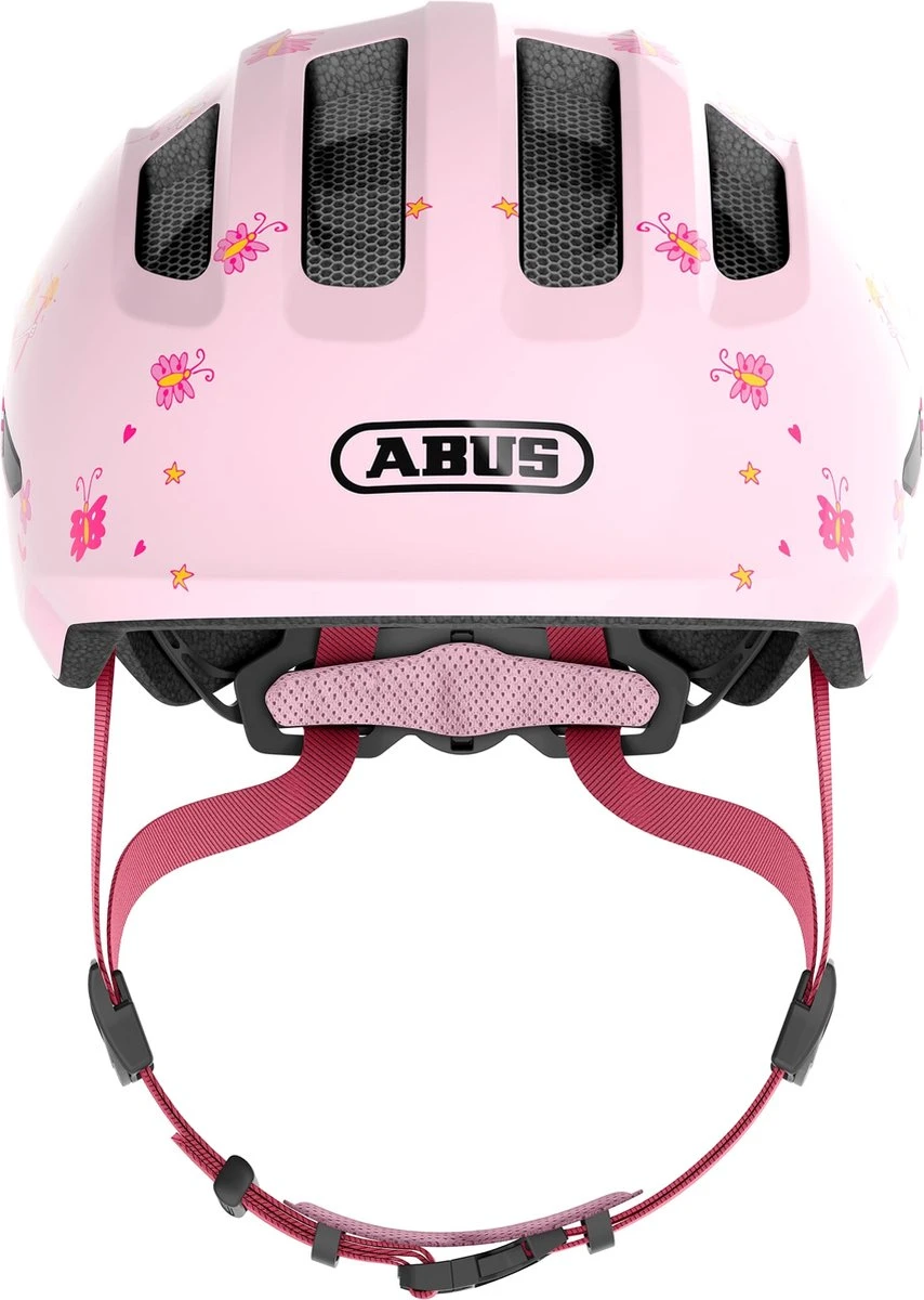 Abus Helm Smiley 3.0 - Rose Princess - S ( 45-50 CM ) - Kinder Fietshelm 12 Abus Helm Smiley 3.0 - Rose Princess - S ( 45-50 CM ) - Kinder Fietshelm - Afbeelding 12
