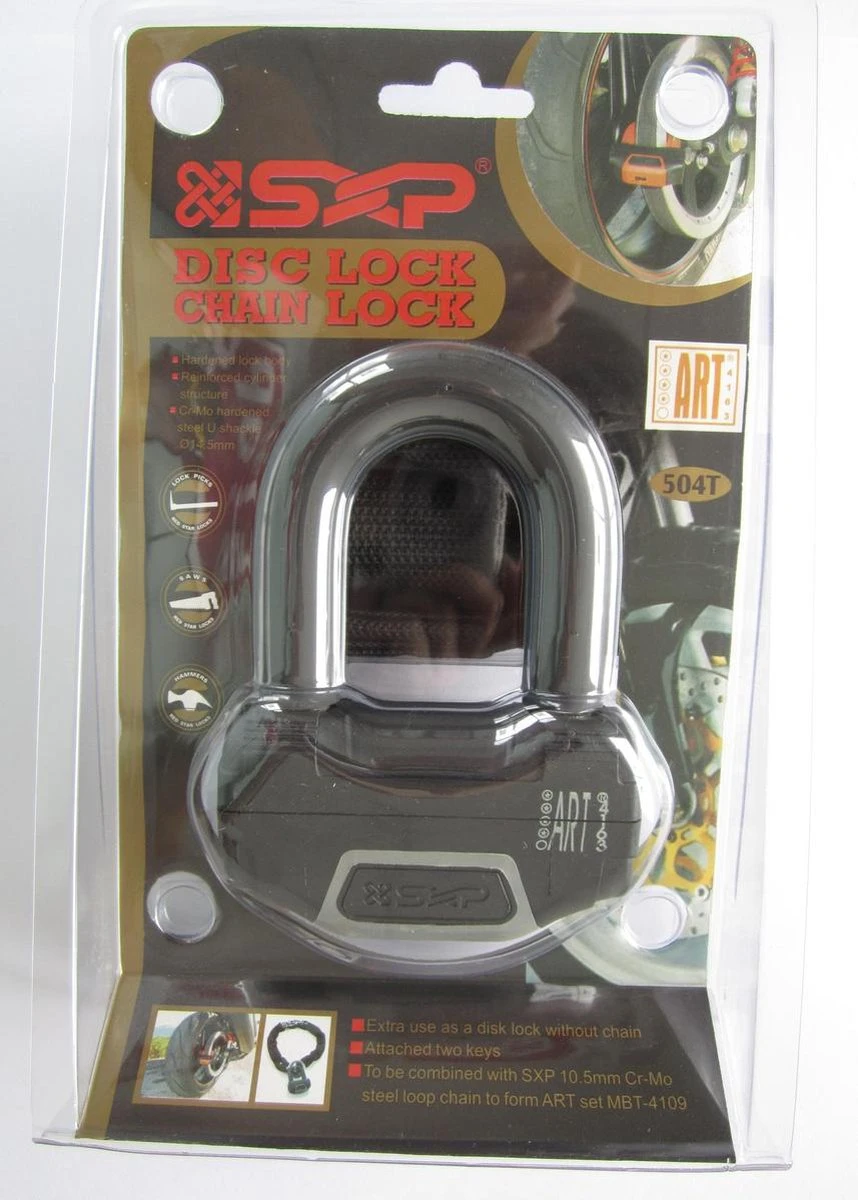 SXP Schijfremslot ART 4 - Zwart 7 SXP Schijfremslot ART 4 - Zwart - Afbeelding 7