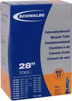 Schwalbe Binnenband - AV17 - 28 Inch X 1.10 - 1.75 - Auto Ventiel - 40mm 21 Schwalbe Binnenband - AV17 - 28 Inch X 1.10 - 1.75 - Auto Ventiel - 40mm -Fietsuitrustings Winkel 860x1200