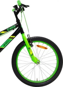Amigo Wild - Mountainbike 20 Inch - Voor Jongens En Meisjes - Zwart/Groen -Fietsuitrustings Winkel 864x1200 2
