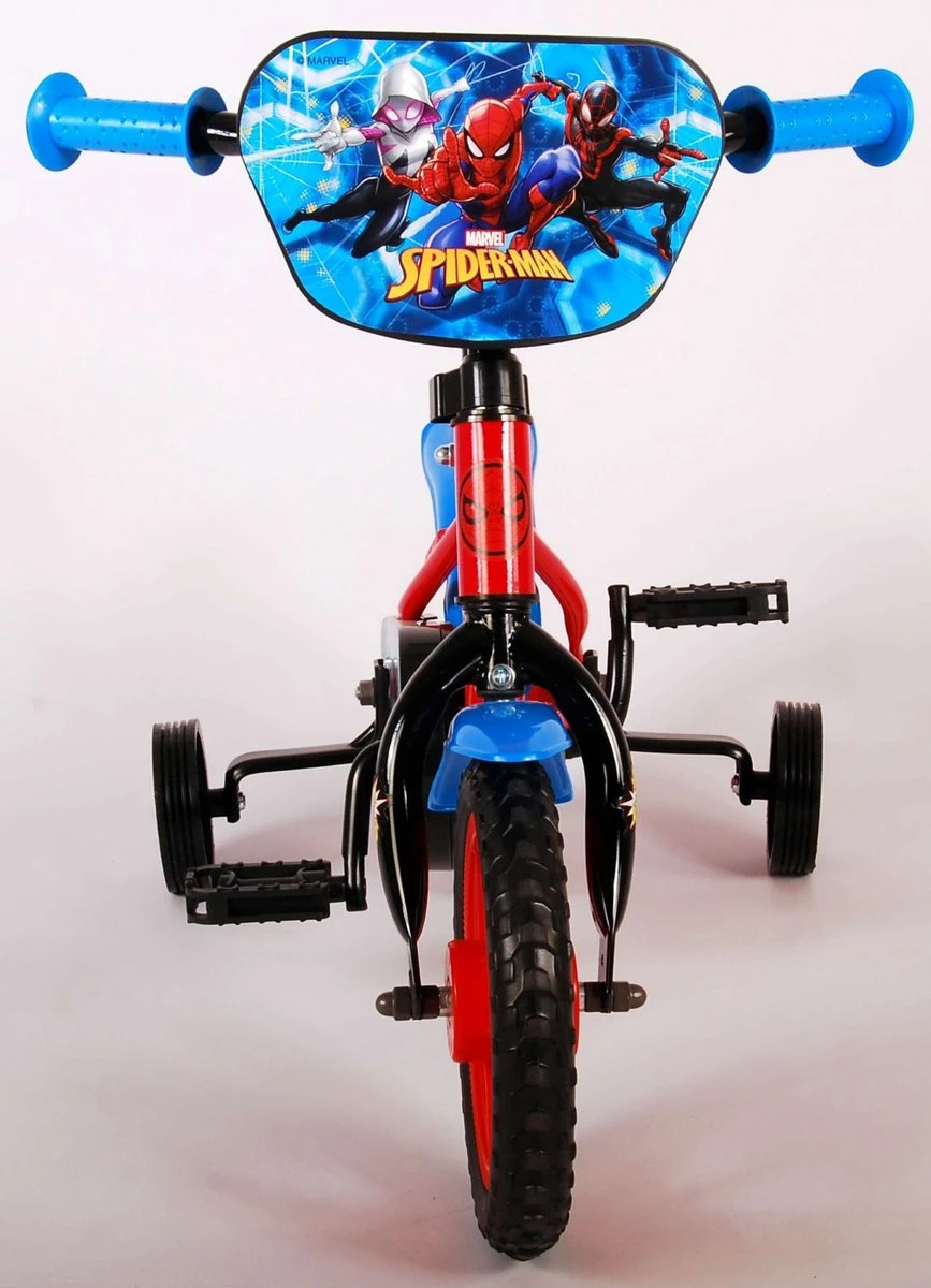 Marvel Spider-Man Kinderfiets - Jongens - 10 Inch - Rood/Blauw - Doortrapper 9 Marvel Spider-Man Kinderfiets - Jongens - 10 Inch - Rood/Blauw - Doortrapper - Afbeelding 9