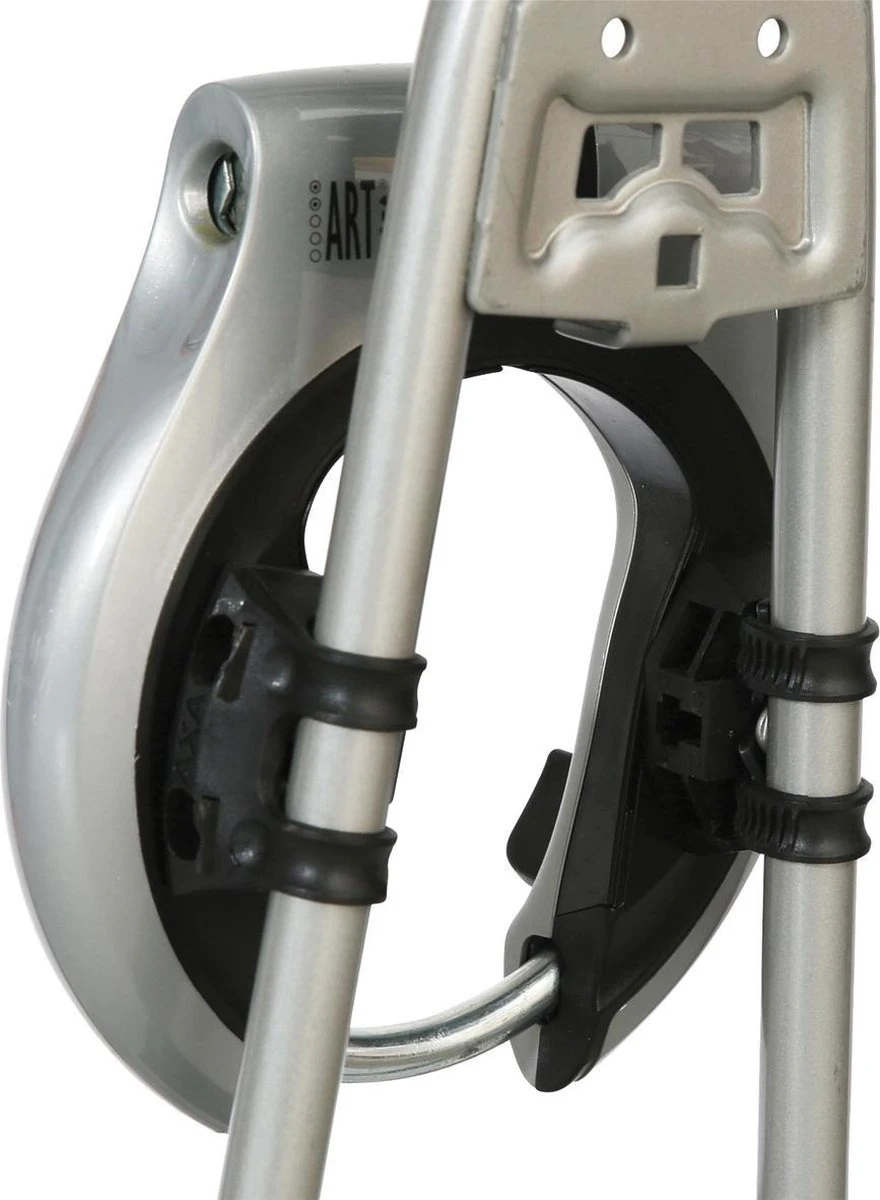 Axa Solid Ringslot Zwart + Axa Flex Mount Bevestiging Zwart 4 Axa Solid Ringslot Zwart + Axa Flex Mount Bevestiging Zwart - Afbeelding 4