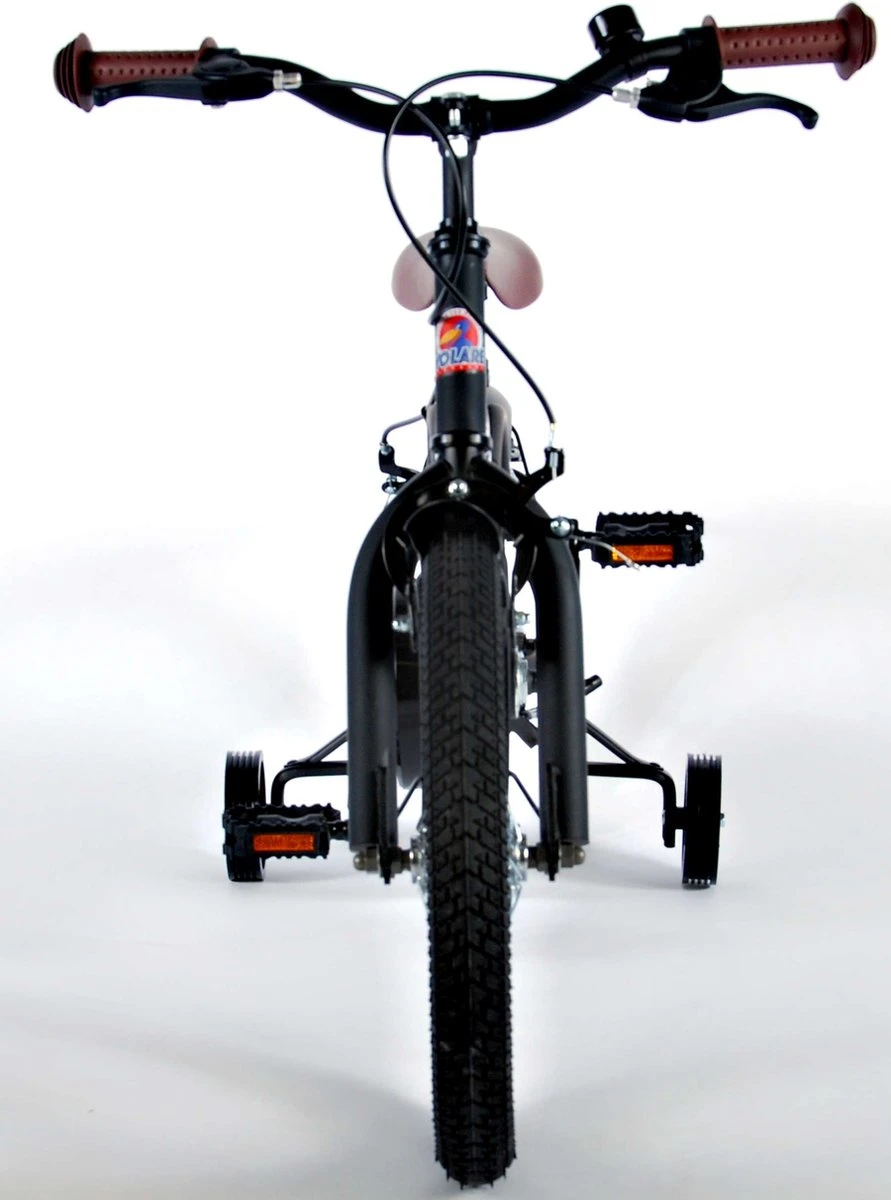 Volare Black Cruiser Kinderfiets - Jongens - 16 Inch - Zwart - 2 Handremmen 14 Volare Black Cruiser Kinderfiets - Jongens - 16 Inch - Zwart - 2 Handremmen - Afbeelding 14