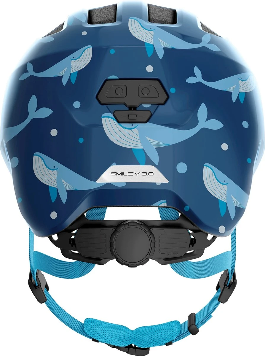 Abus Kinderhelm Smiley 3.0 S Blue Whale 2 Abus Kinderhelm Smiley 3.0 S Blue Whale - Afbeelding 2
