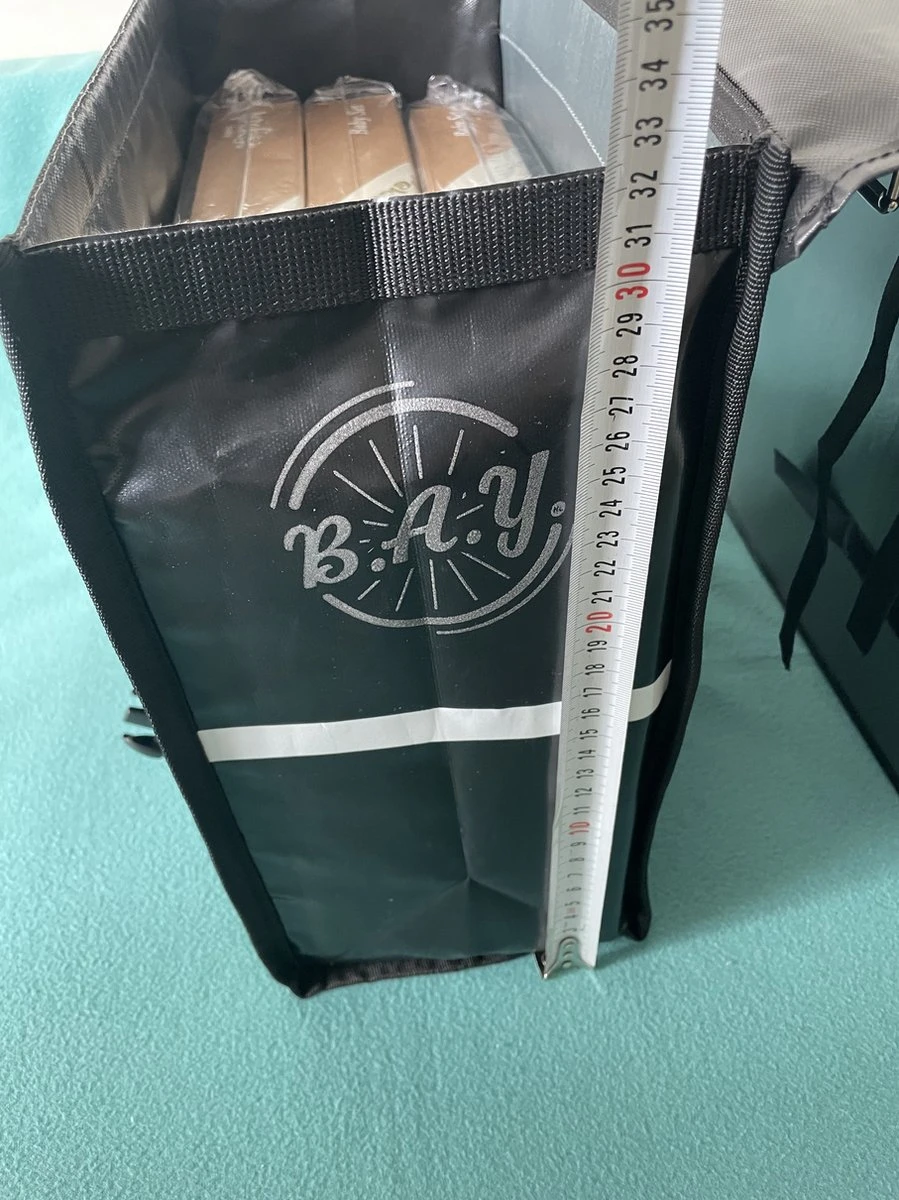 BayNL- Waterdicht - Dubbele - Bisonyl - Fietstas- Reflectoren - Zwart – 34cmX16.2cmX32cm=35 Liter 13 BayNL- Waterdicht - Dubbele - Bisonyl - Fietstas- Reflectoren - Zwart – 34cmX16.2cmX32cm=35 Liter - Afbeelding 13