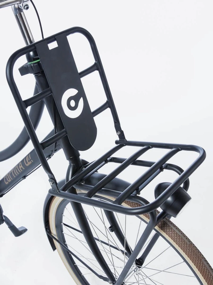 Cortina U4 - Stadsfiets - D50 - Jet Black Matt - R3 7 Cortina U4 - Stadsfiets - D50 - Jet Black Matt - R3 - Afbeelding 7