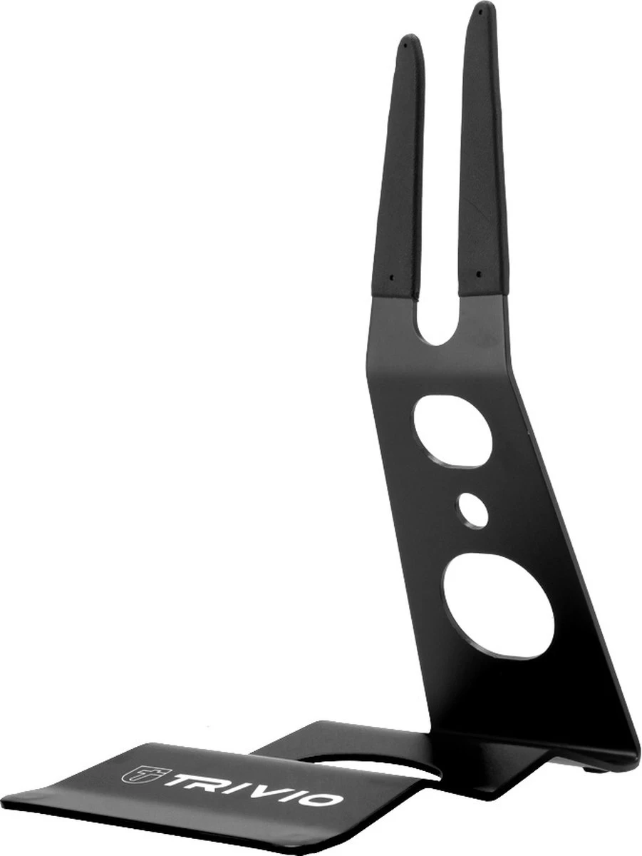 TRIVIO - Fietsstandaard - Zwart - Staal 1 TRIVIO - Fietsstandaard - Zwart - Staal