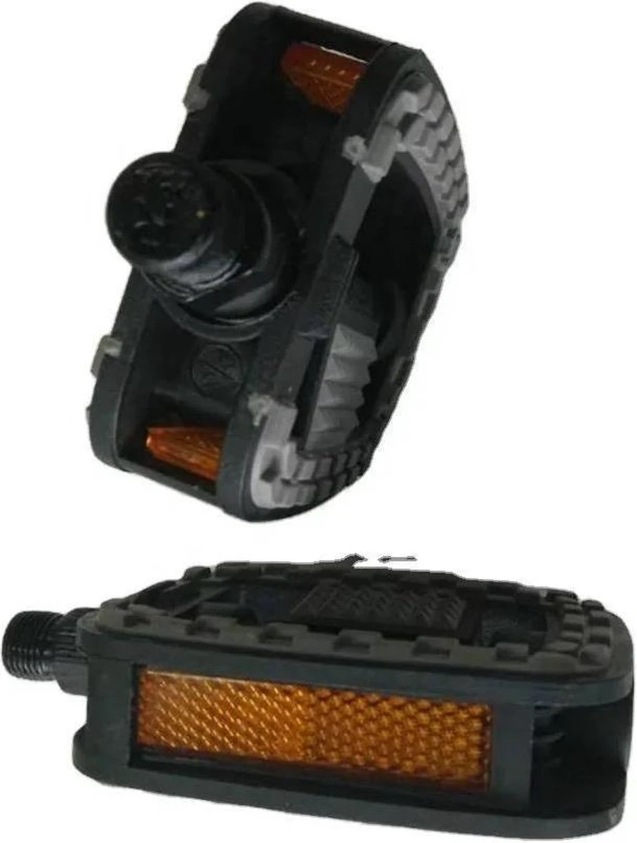 Anti Slip Fiets Pedalen- Fiets Trappers- Met Reflectoren - 2 Stuks 1 Anti Slip Fiets Pedalen- Fiets Trappers- Met Reflectoren - 2 Stuks