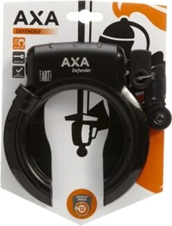 Axa Defender - Ringslot - Zwart - Met Insteekmogelijkheid - ART2 Goedgekeurd -Fietsuitrustings Winkel 915x1200 2
