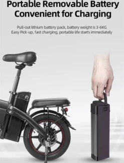 F-Wheel DYU A5 - Elektrische Vouwfiets - E Bike - 14 Inch - 7.5 Ah - 25km/u - Zwart 20 F-Wheel DYU A5 - Elektrische Vouwfiets - E Bike - 14 Inch - 7.5 Ah - 25km/u - Zwart -Fietsuitrustings Winkel 916x1200 2