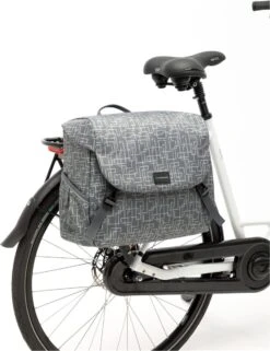 New Looxs Ivy Mondi Joy Single Enkele Fietstas - Afneembaar - 18,5 Liter - Zwart -Fietsuitrustings Winkel 922x1200 3