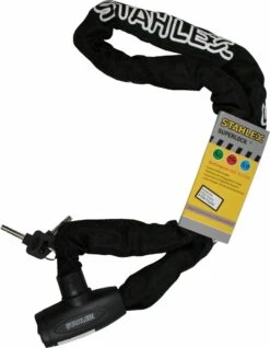 Stahlex Kettingslot – Fietsslot – Scooterslot – Motorslot Ø 8mm X 120cm Gehard Staal Zwart 5 Stahlex Kettingslot – Fietsslot – Scooterslot – Motorslot Ø 8mm X 120cm Gehard Staal Zwart -Fietsuitrustings Winkel 931x1200
