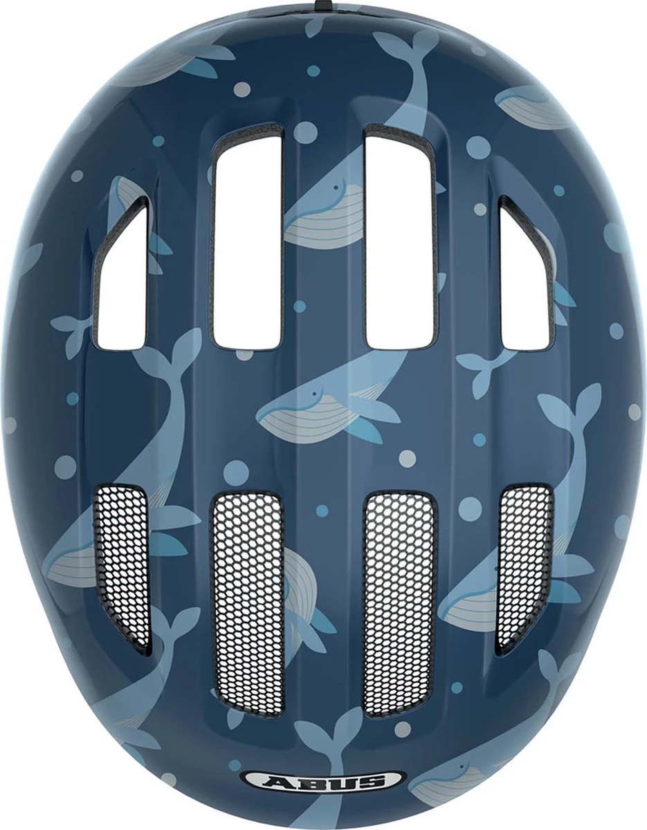 Abus Kinderhelm Smiley 3.0 M Blue Whale 7 Abus Kinderhelm Smiley 3.0 M Blue Whale - Afbeelding 7