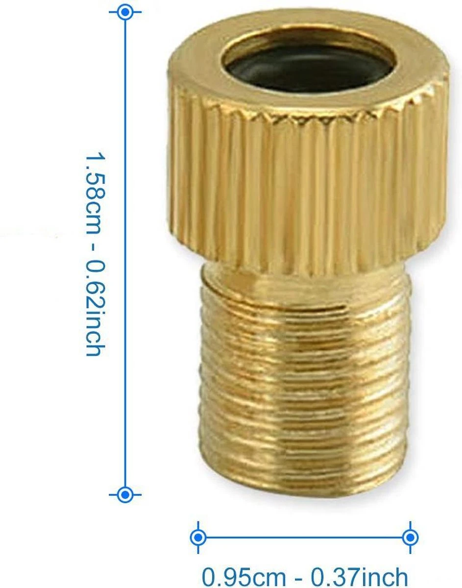 MMOBIEL 5 X Fietsventiel Presta Naar Schrader Adapter SV AV DV Dunlop Frans Ventiel 6 MMOBIEL 5 X Fietsventiel Presta Naar Schrader Adapter SV AV DV Dunlop Frans Ventiel - Afbeelding 6