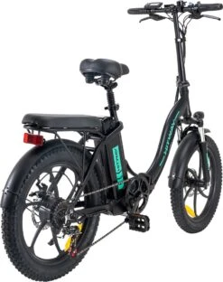 Hitway BK6 Elektrische Fiets | Opvouwbare E-bike | 20 Inch Fat Tire | 350W Motor | 10Ah | Zwart/Groen 13 Hitway BK6 Elektrische Fiets | Opvouwbare E-bike | 20 Inch Fat Tire | 350W Motor | 10Ah | Zwart/Groen -Fietsuitrustings Winkel 949x1200 6