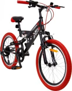 Amigo Fun Ride - Mountainbike 20 Inch - Voor Jongens En Meisjes - Met 7 Versnellingen - Zwart/Rood 18 Amigo Fun Ride - Mountainbike 20 Inch - Voor Jongens En Meisjes - Met 7 Versnellingen - Zwart/Rood -Fietsuitrustings Winkel 954x1200 3