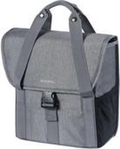 Basil GO Dubbele Fietstas - Grijs - 32 Liter -Fietsuitrustings Winkel 962x1200 3
