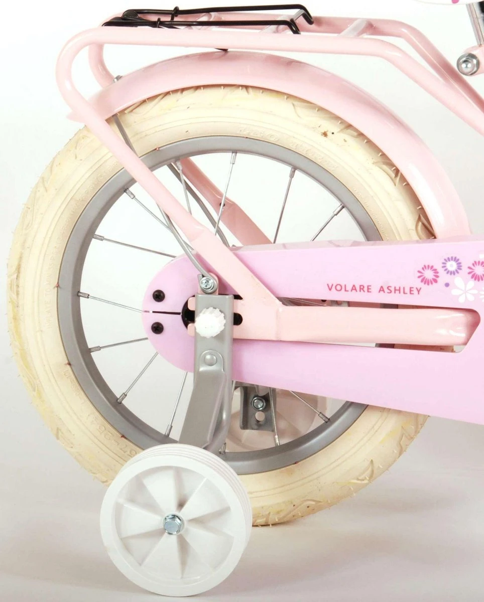 Volare Ashley Kinderfiets - Meisjes - 14 Inch - Roze - 95% Afgemonteerd 10 Volare Ashley Kinderfiets - Meisjes - 14 Inch - Roze - 95% Afgemonteerd - Afbeelding 10