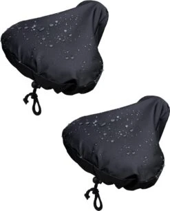 Zadelhoes - 2 Stuks - Zwart - Universeel - Bescherming Van Je Zadel Tegen Weer En Wind