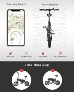 Matrix E Bike - Kugoo B2 Pro - Elektrische Opvouwbare Fiets/step 14 Inch 400W - Met Trappers - Snelheid Max. 45 Km/u -Fietsuitrustings Winkel 967x1200 5