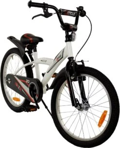 2Cycle Biker Kinderfiets - 20 Inch - Wit - Jongensfiets 11 2Cycle Biker Kinderfiets - 20 Inch - Wit - Jongensfiets -Fietsuitrustings Winkel 968x1200